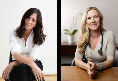 Portrait of Amy Bader, ND and Trevor Cates, ND